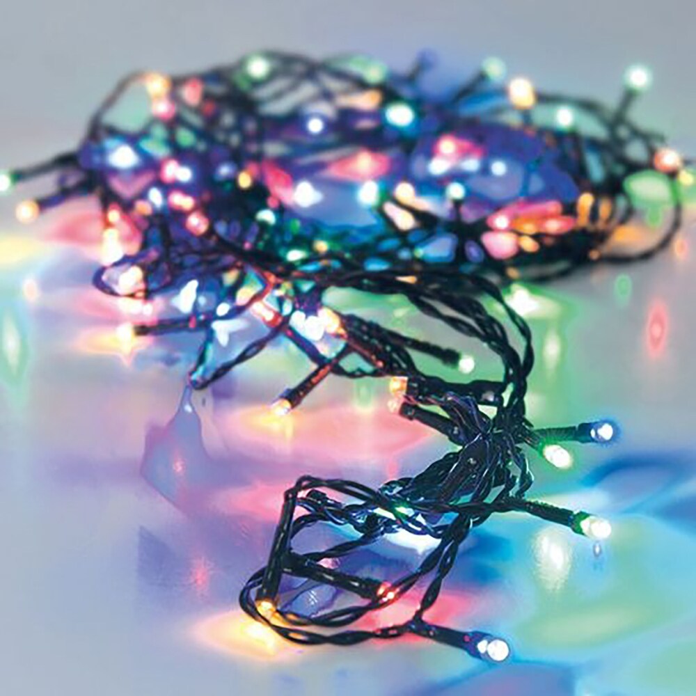 Instalatie Craciun interior/exterior, 180 LED-uri, 13.5 m, multicolor