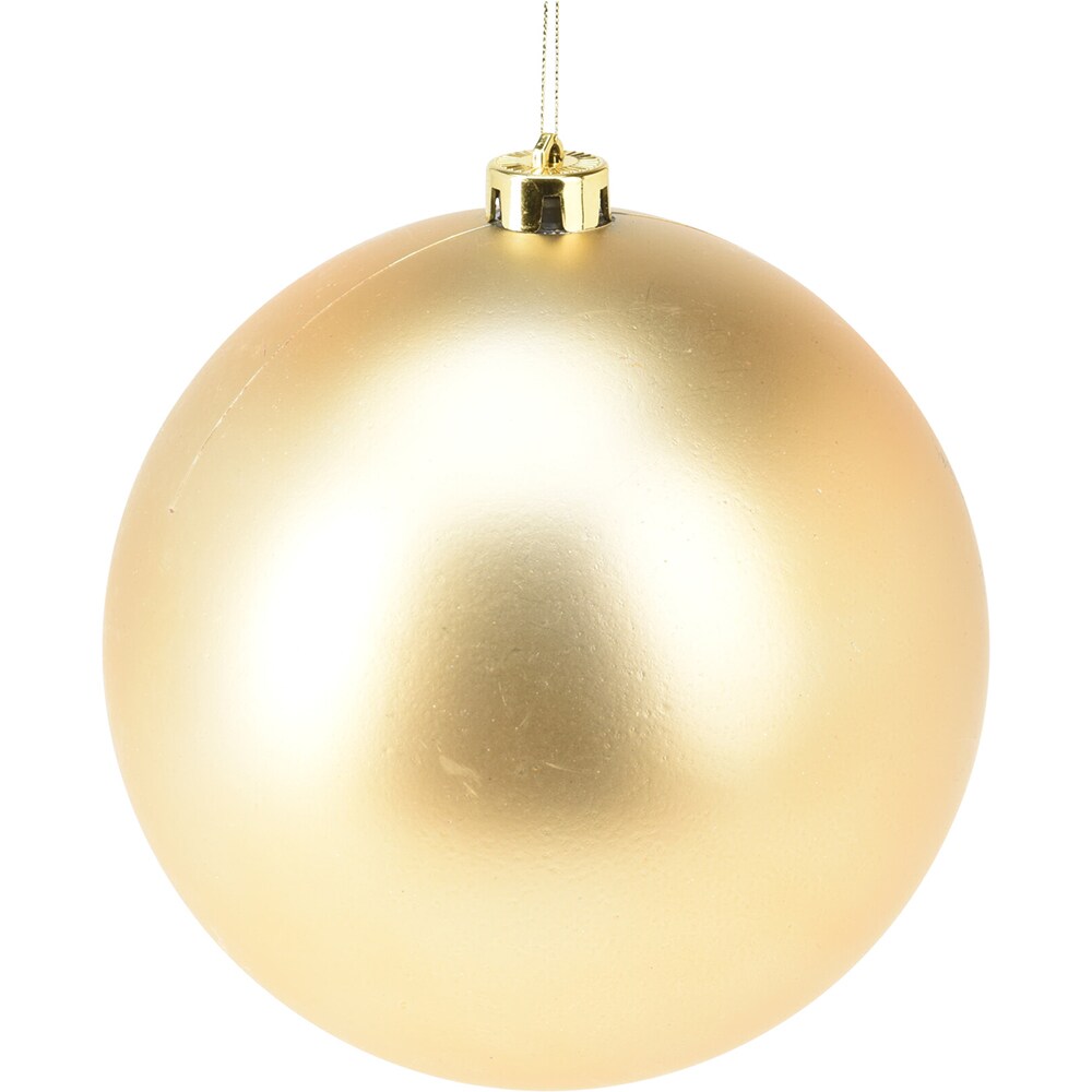 Glob Craciun, 14 cm, auriu, modele diverse