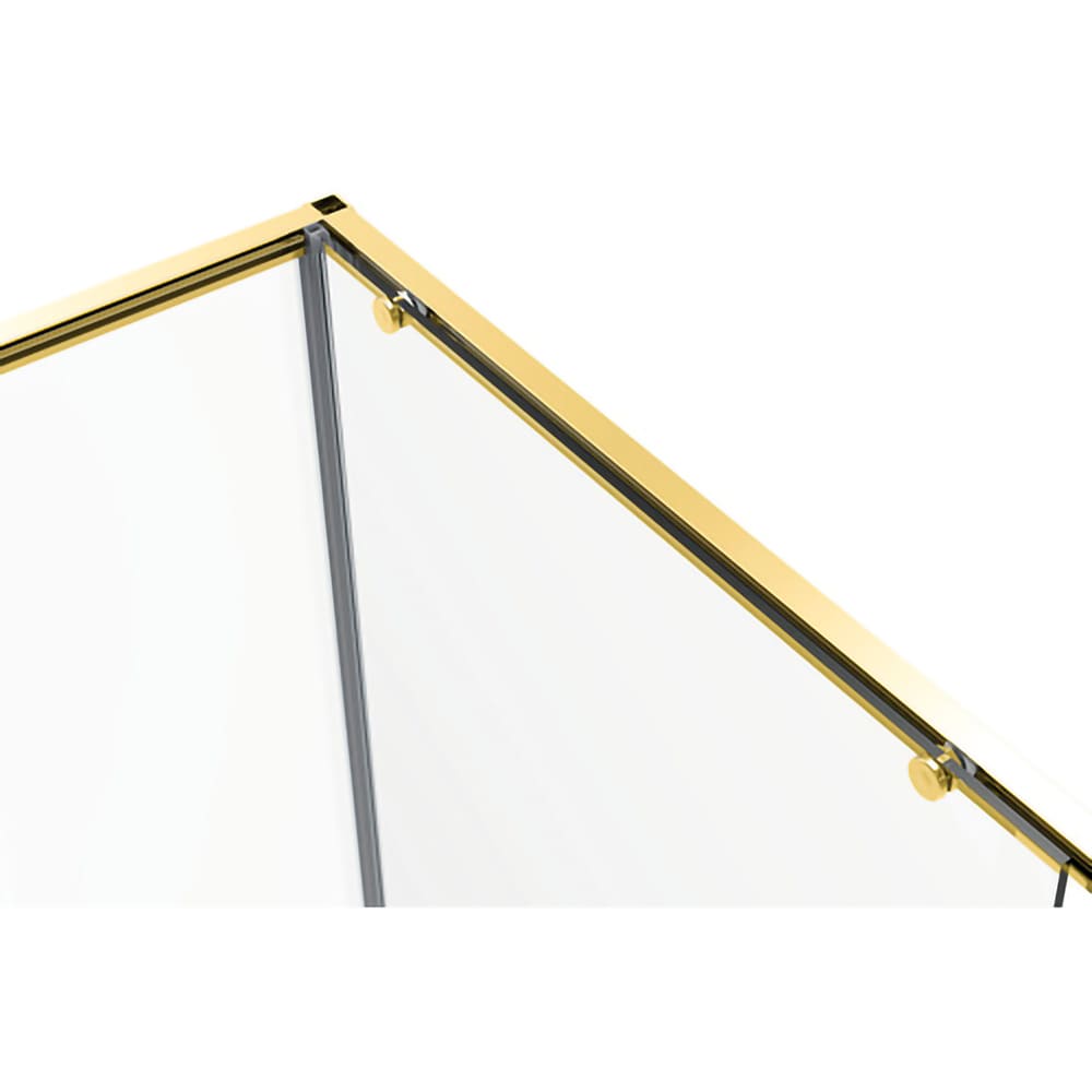 Cabina de dus BELFORM Fortuna 27CB1815_GCL, 80 x 80 x 195, sticla securizata 6mm, profil auriu