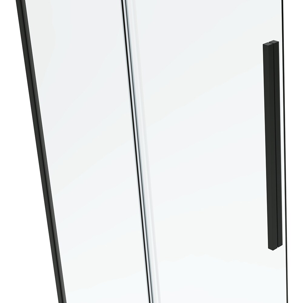 Cabina dus standard BELFORM Infinity, patrata, 80 x 80 x 200 cm, profil aluminiu, sticla securizata 6mm, negru