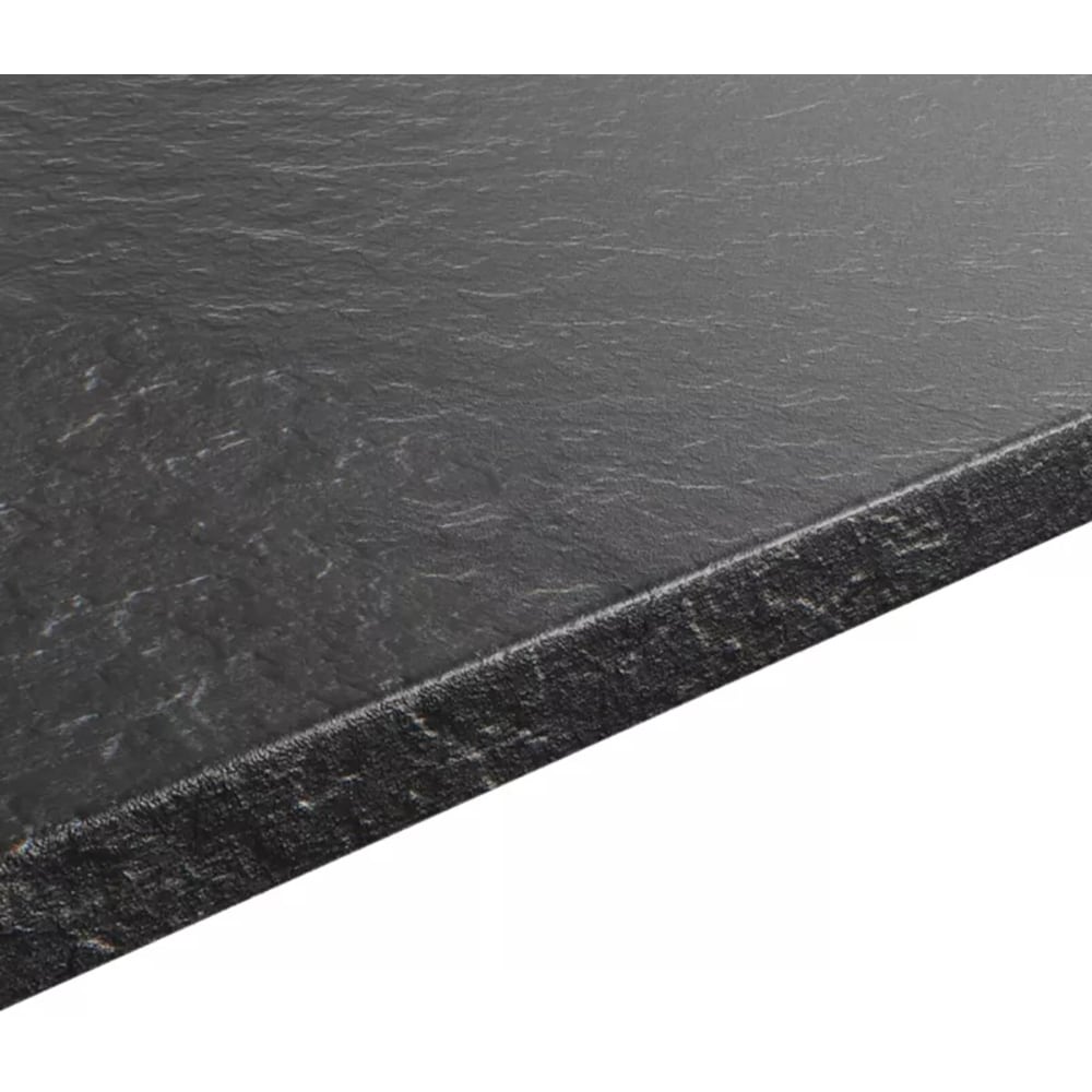 Blat bucatarie GOODHOME, 300 x 62 x 3.8 cm, PAL, negru