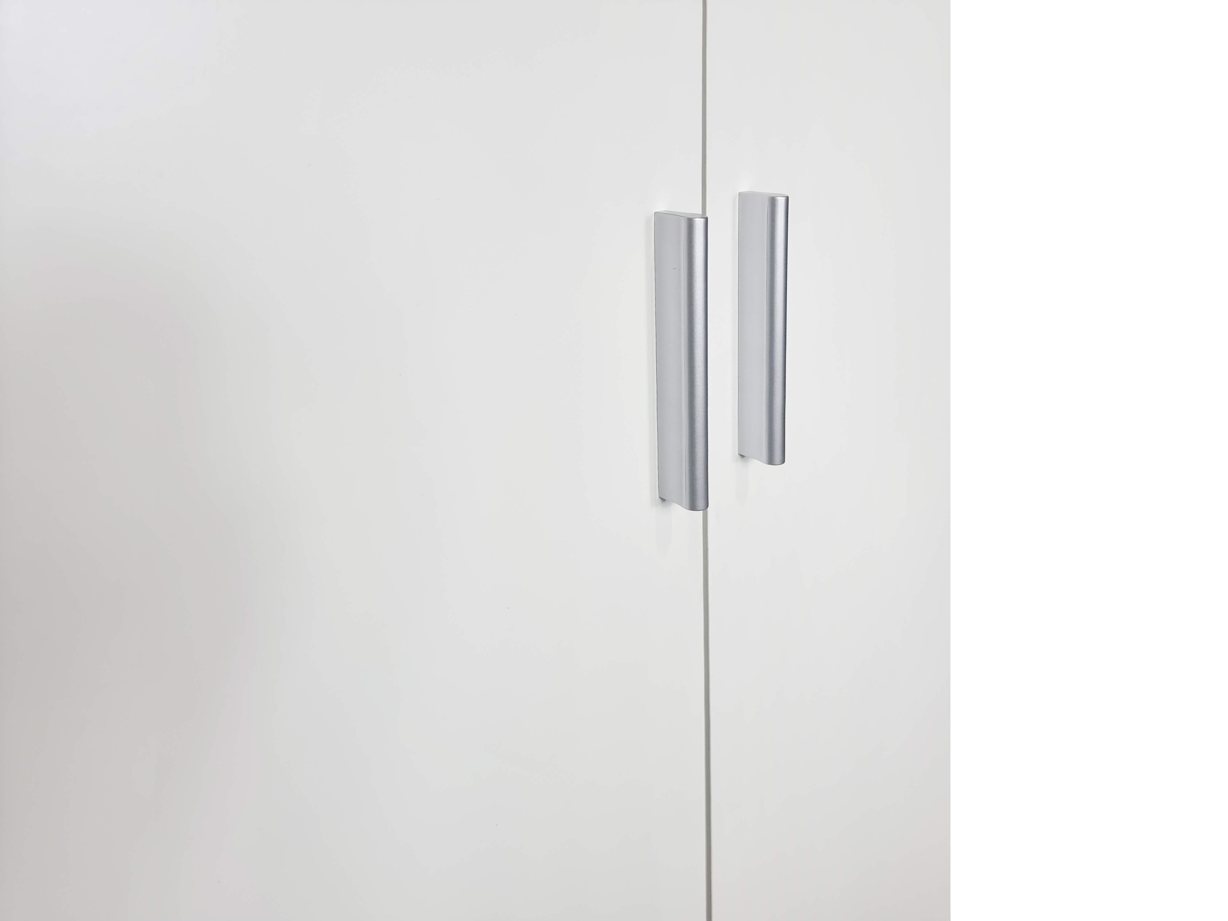 Dulap haine, alb, 2 usi  Blanka