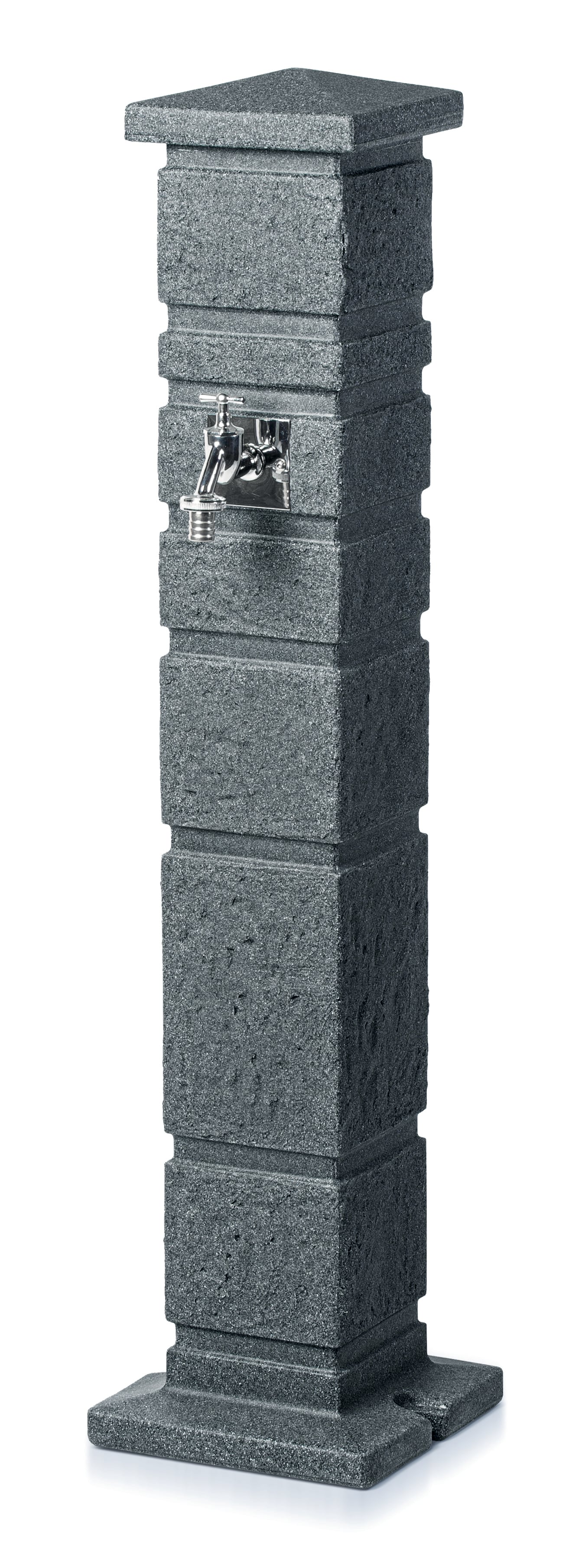 Cismea de gradina PROSPERPLAST Romana, 110x26cm, polietilena, gri antracit
