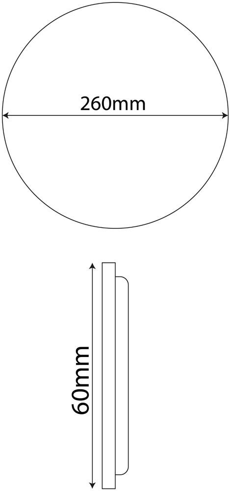 Plafoniera LED, 12 W, 4000 K  Avide Janet