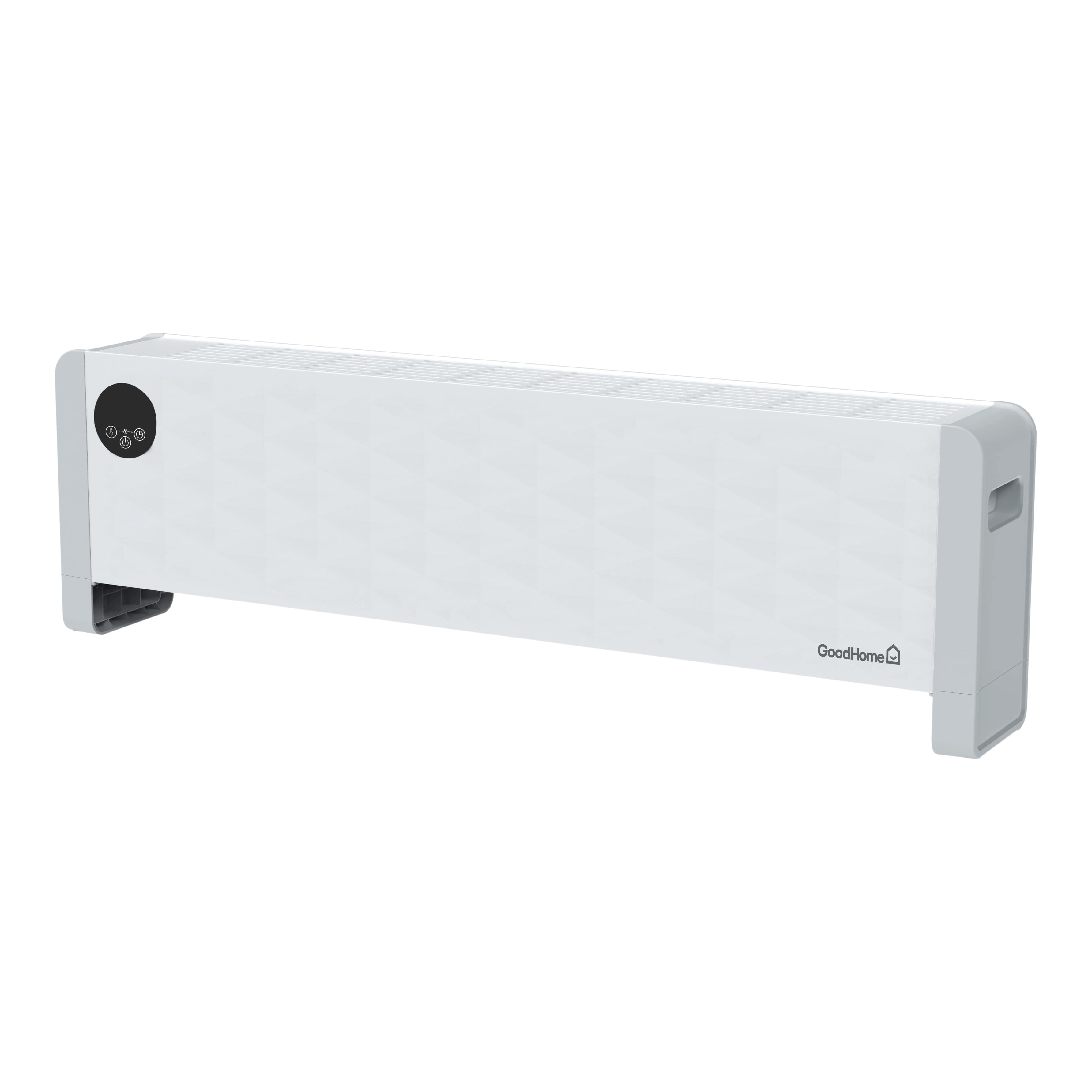Convector GoodHome, 2200W, Termostat reglabil, Telecomanda, alb