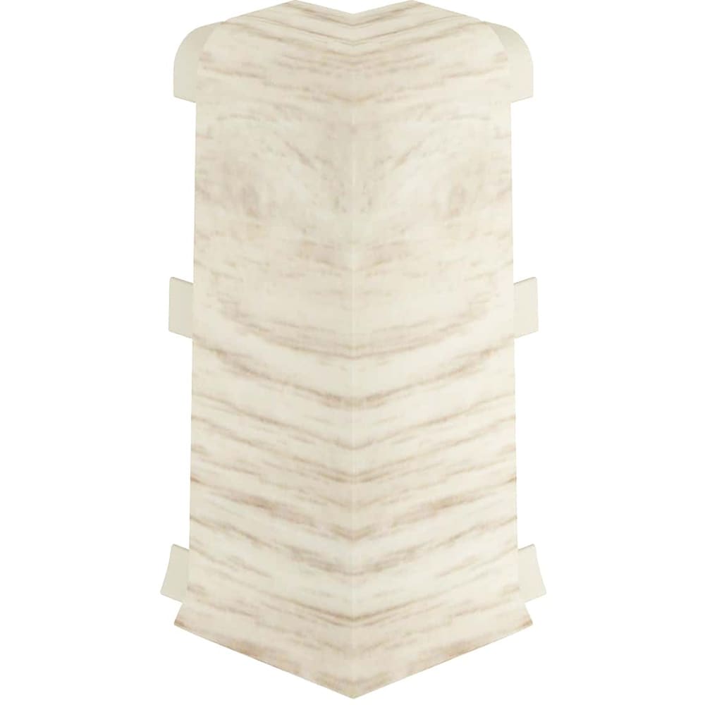 Coltar exterior VILO Esquero 604, PVC, 6.7 cm, 2 bucati, platan Bianco