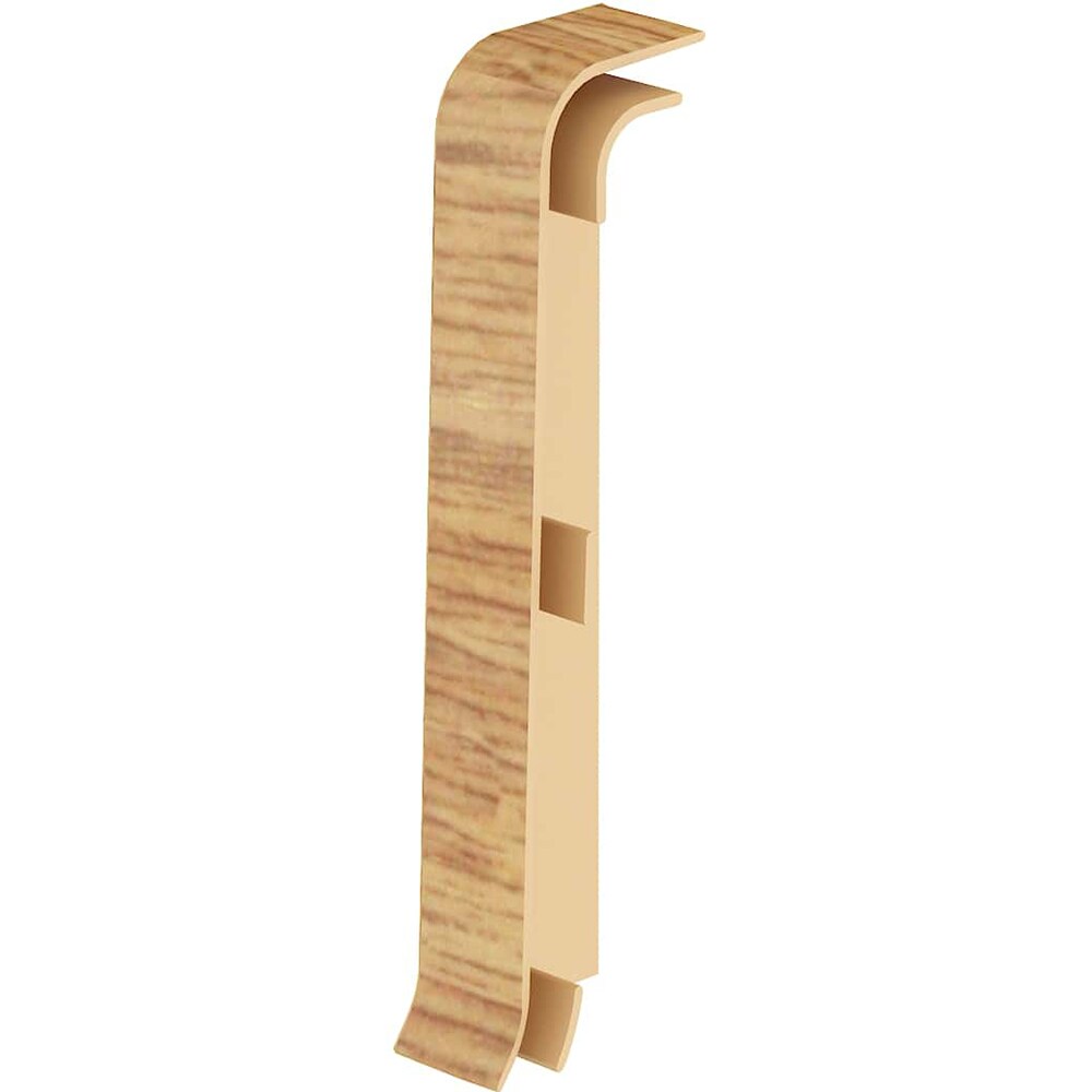 Terminatie stanga-dreapta VILO Esquero 608, PVC, 6.7 cm, 2 bucati, stejar rosu