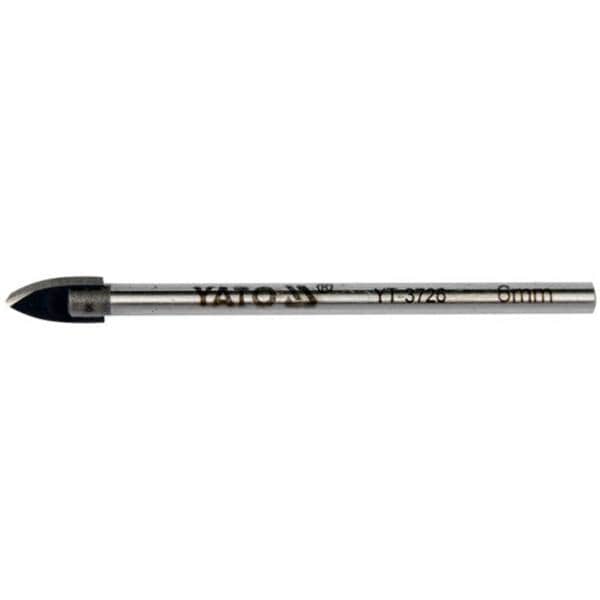 Burghiu sticla ceramica YATO YT-3720, 6 mm