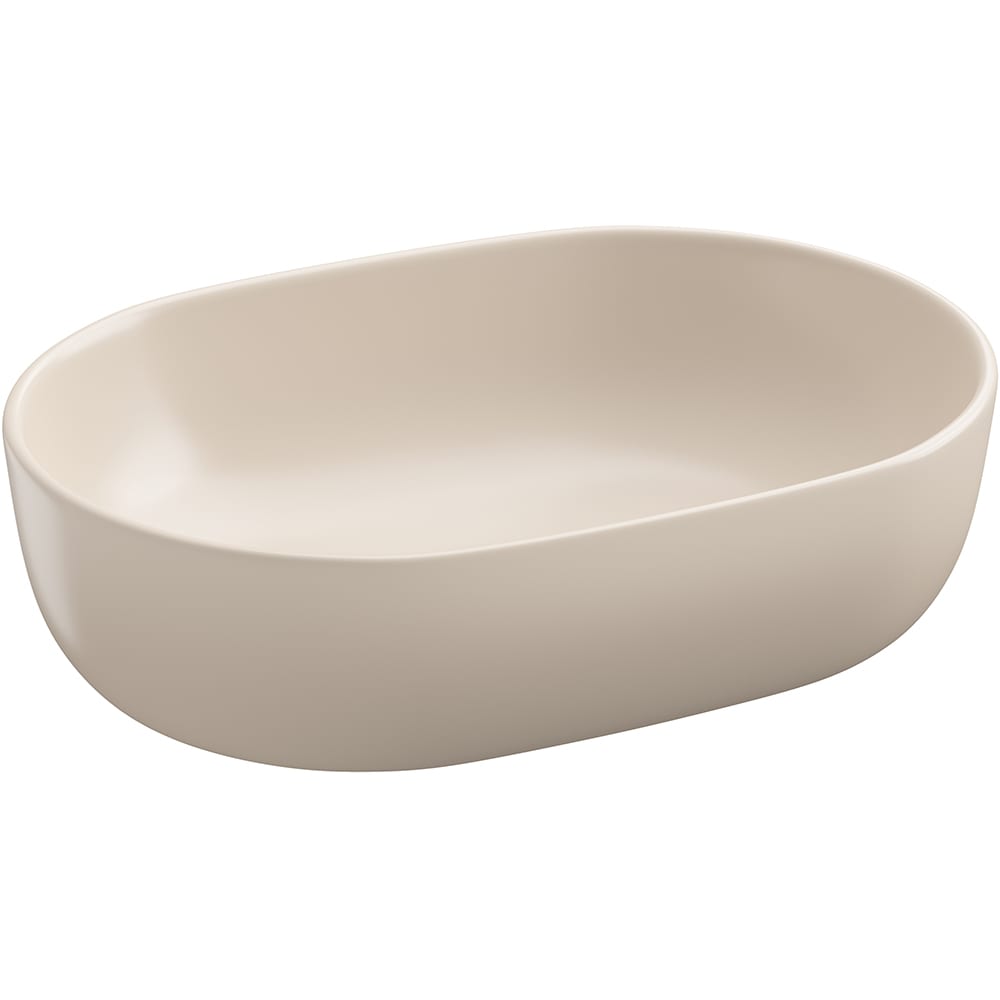 Lavoar pe blat CERSANIT Moduo K116-132, ceramica, 50 x 35.5 x 15 cm, bej