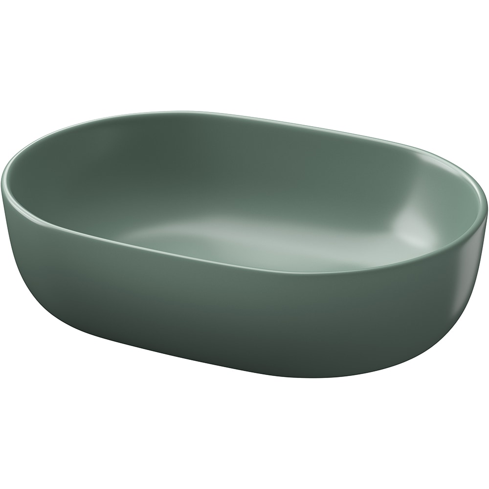 Lavoar pe blat CERSANIT Moduo K116-130, ceramica, 50 x 35.5 x 15 cm, verde