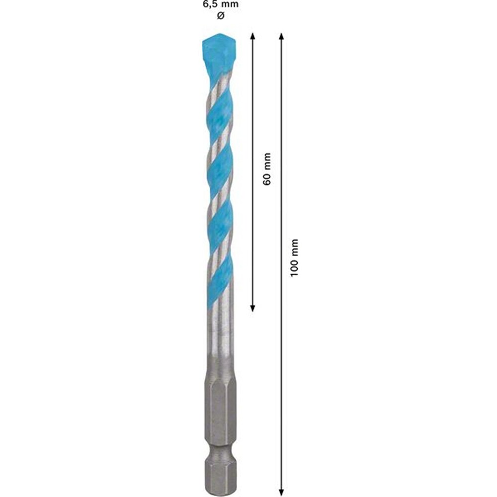 Burghiu HEX-9 BOSCH Expert, 6.5 x 60/100 mm
