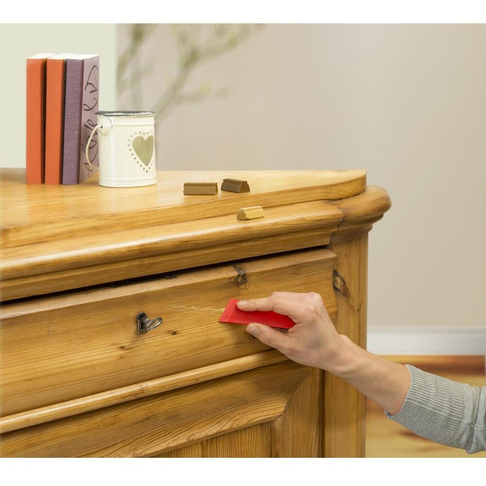 Kit EDDING 8901, ceara pentru reparatii mobila, mahon