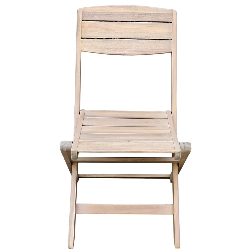 Scaun pliabil de gradina GOODHOME Riveo 101498107, 49 x 51 x 87 cm, maro