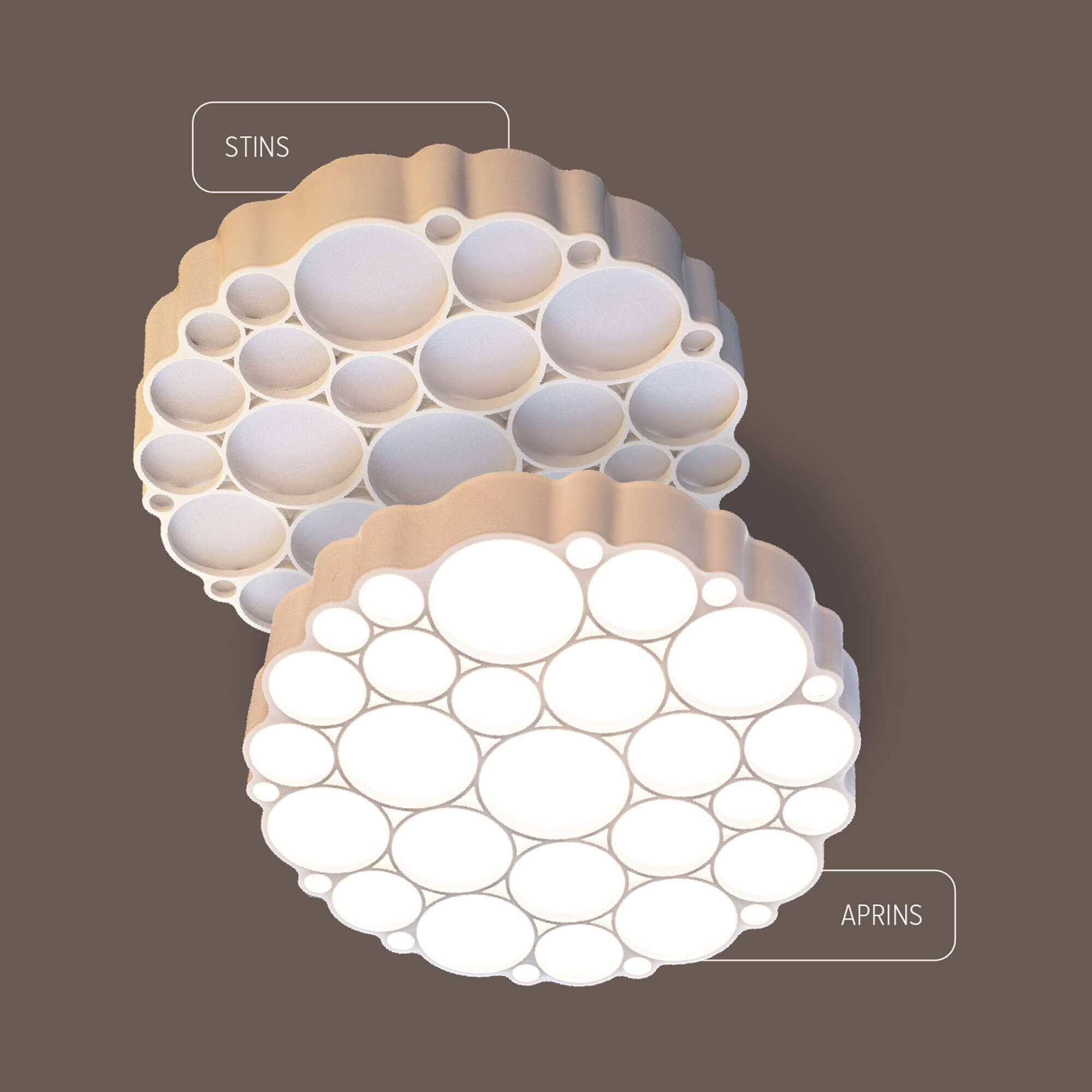 Plafoniera LED, 40 W, alb, 41 cm, 2800 lm  Mars