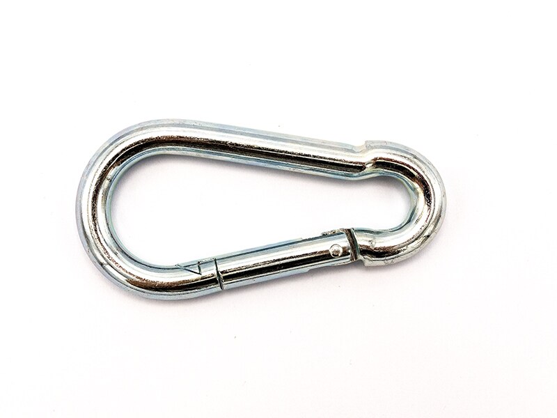 Carabina cu clapa, 10 x 100 mm, otel, argintiu