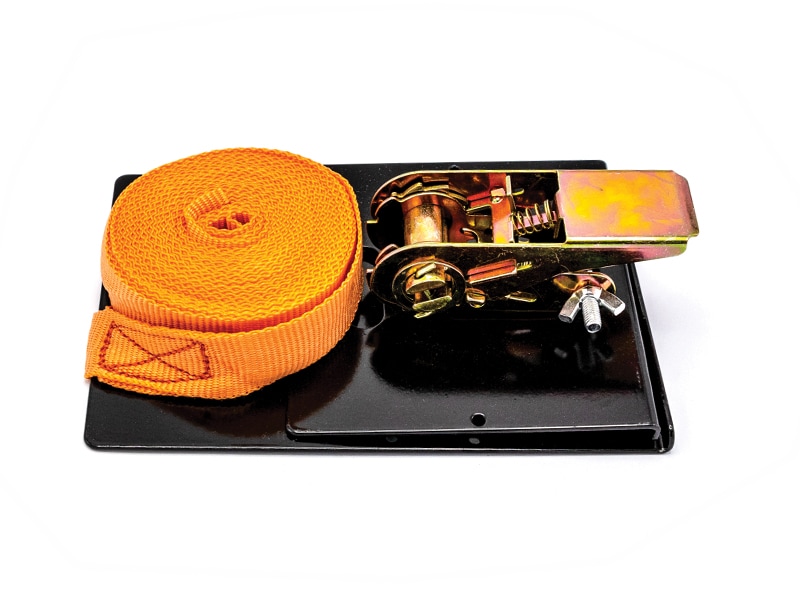 Chinga cu clema pentru bagaj LUMY TOOLS, 25 mm x 3 m, portocaliu