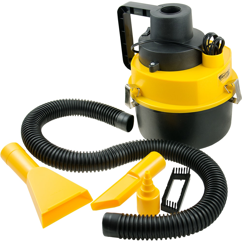 Aspirator auto BOTTARI 20030R, 12V, 90W, negru-galben