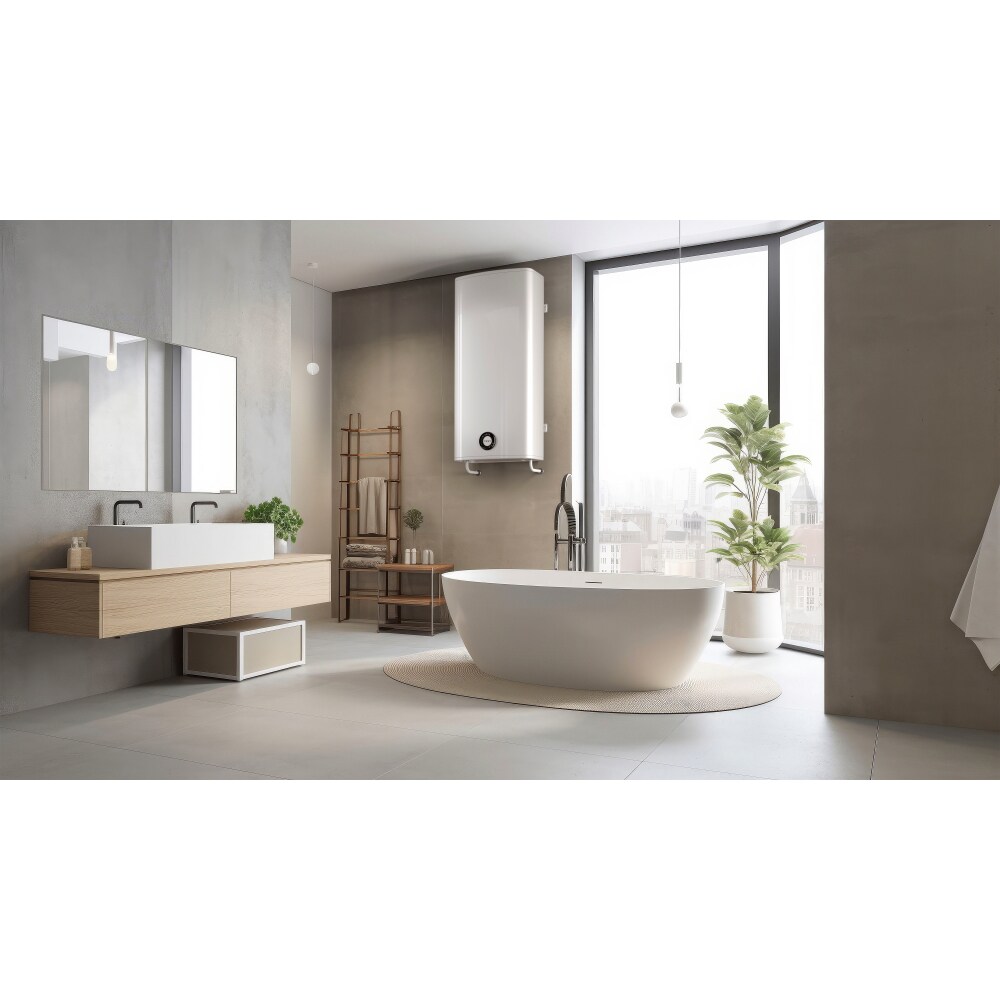 Boiler electric TESY BelliSlimo Lite Cloud, 50 l, alb