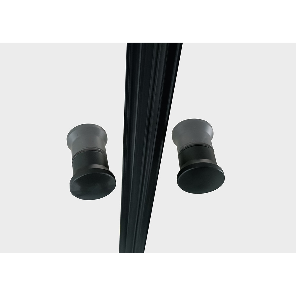 Cabina de dus cu hidromasaj SANOTECHNIK Reload PS16B, 90 x 90 x 225 cm, sticla securizata 4mm, profil negru