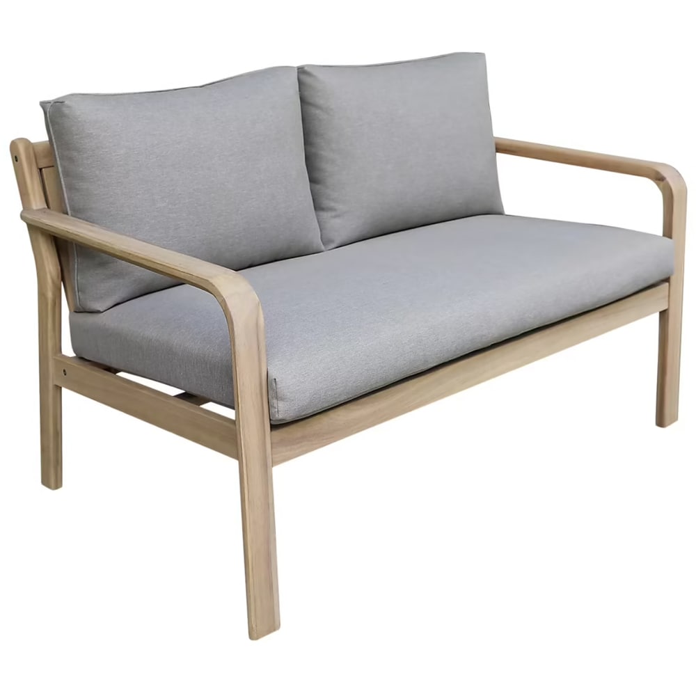 Set mobilier de gradina GOODHOME Riveo Acacia 101517871, 4 piese, maro