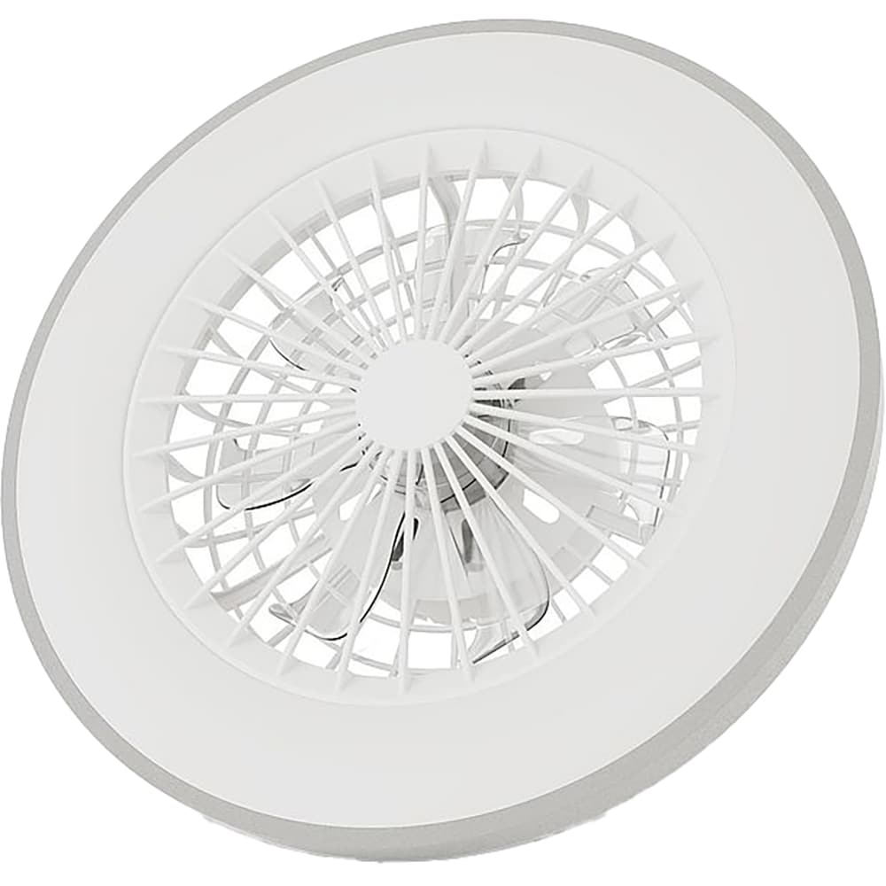 Plafoniera LED cu ventilator 24W AVIDE Wanda-S, 24W, 5200lm, 485mm, 3000K, 4000K, 6500K, alb