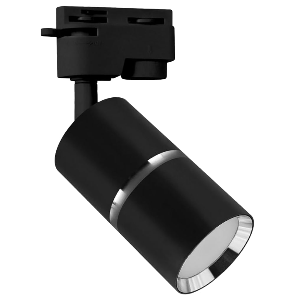 Spot LED pe sina DIOR, GU10, 35W, IP20, plastic, negru