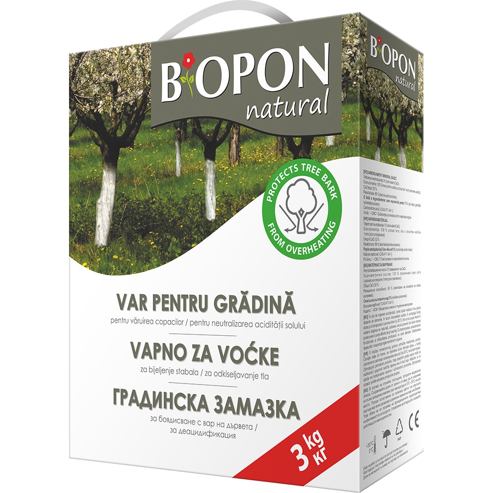 Var pentru gradina BIOPON, 3 kg