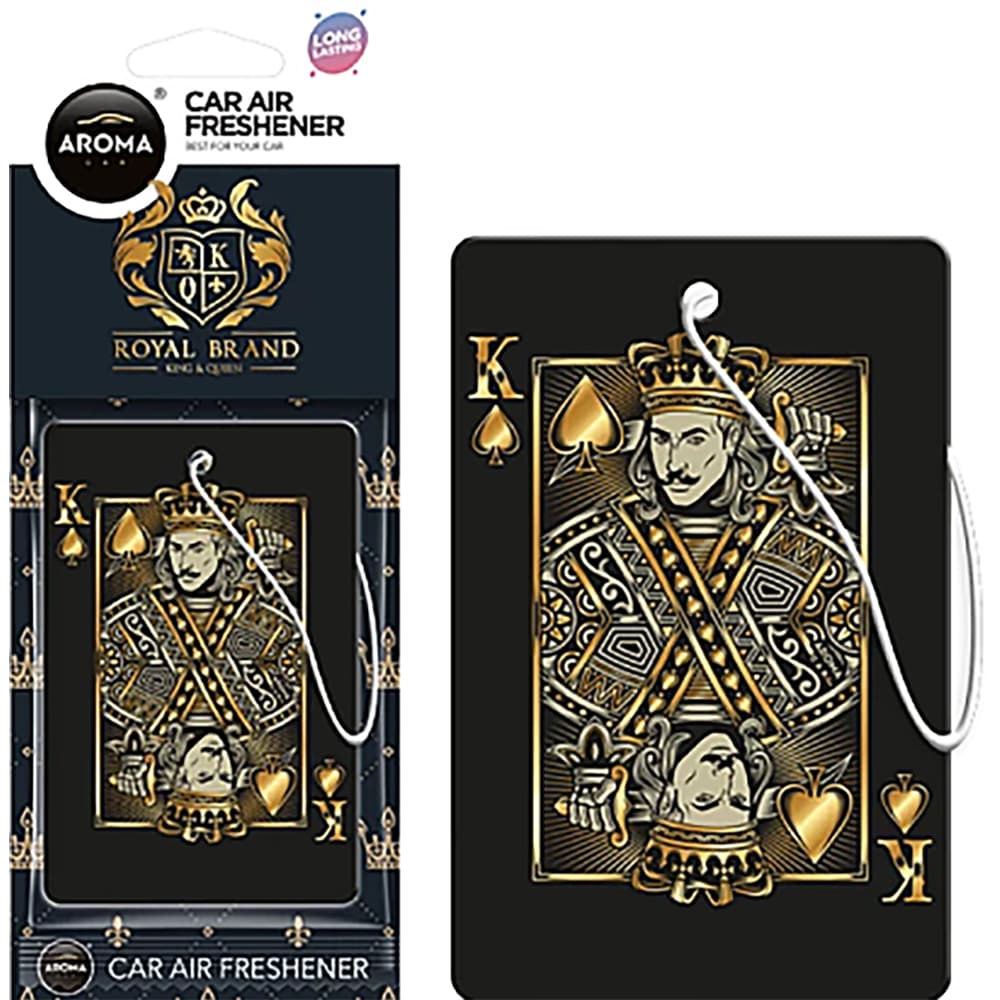 Odorizant auto AROMA CAR Royal Brand, king, black