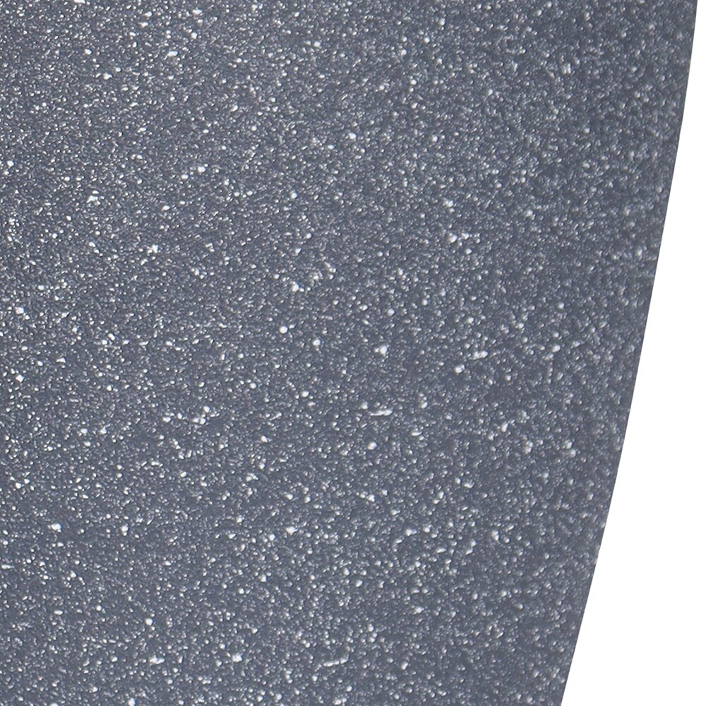 Ghiveci flori VERVE, plastic, D 35 cm, negru