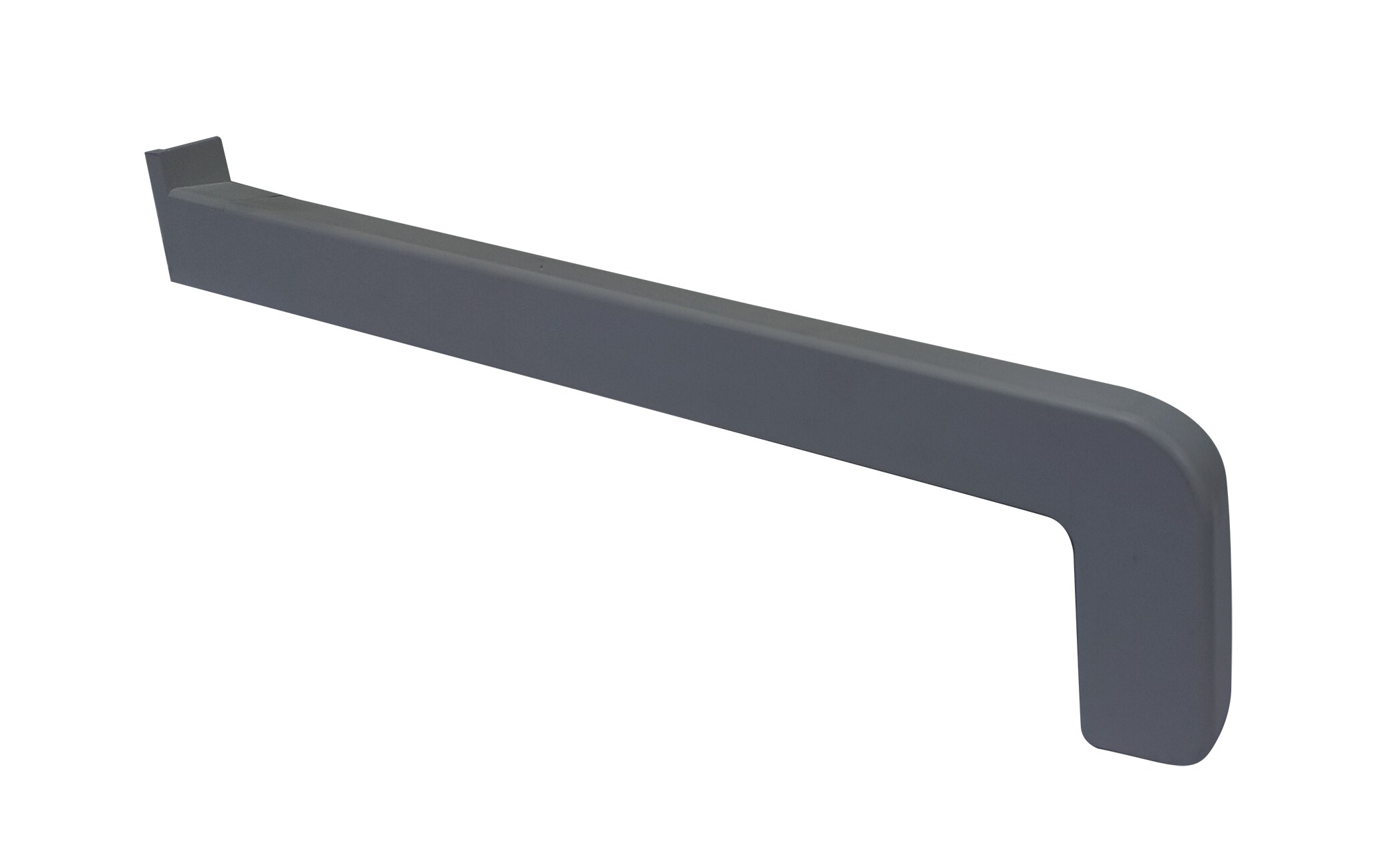Capat glaf exterior BRAVO, PVC, 16.5 cm, gri