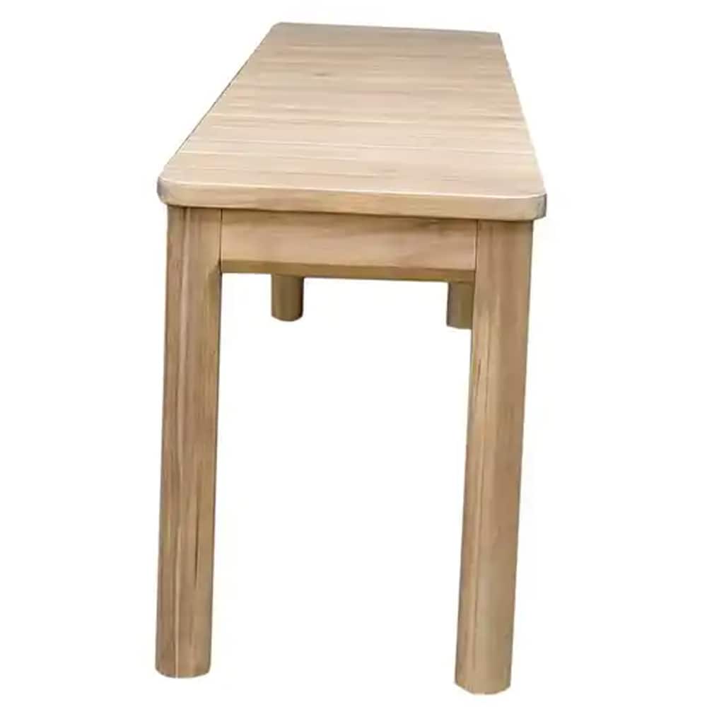 Canapea gradina GOODHOME Riveo 101523587, 120 x 34 x 45 cm, lemn