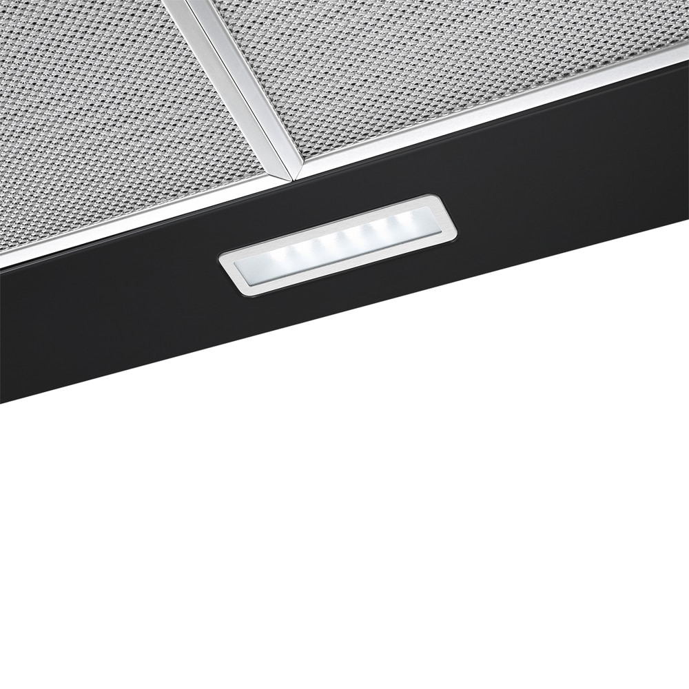 Hota decorativa NNCHHB60EU, 1 motor, 411 m3/h, 60 cm, negru