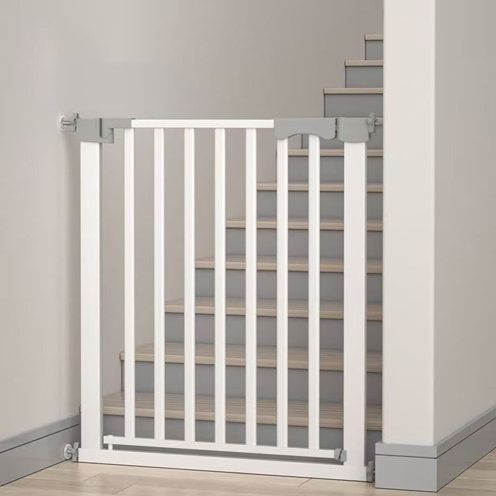 Gard protectie copii, polipropilena, 75-103 x 76 cm, alb