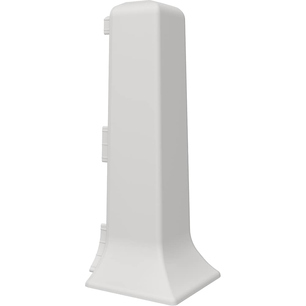 Coltar exterior VILO Linela 413, PVC, 8 cm, 2 bucati, gri deschis