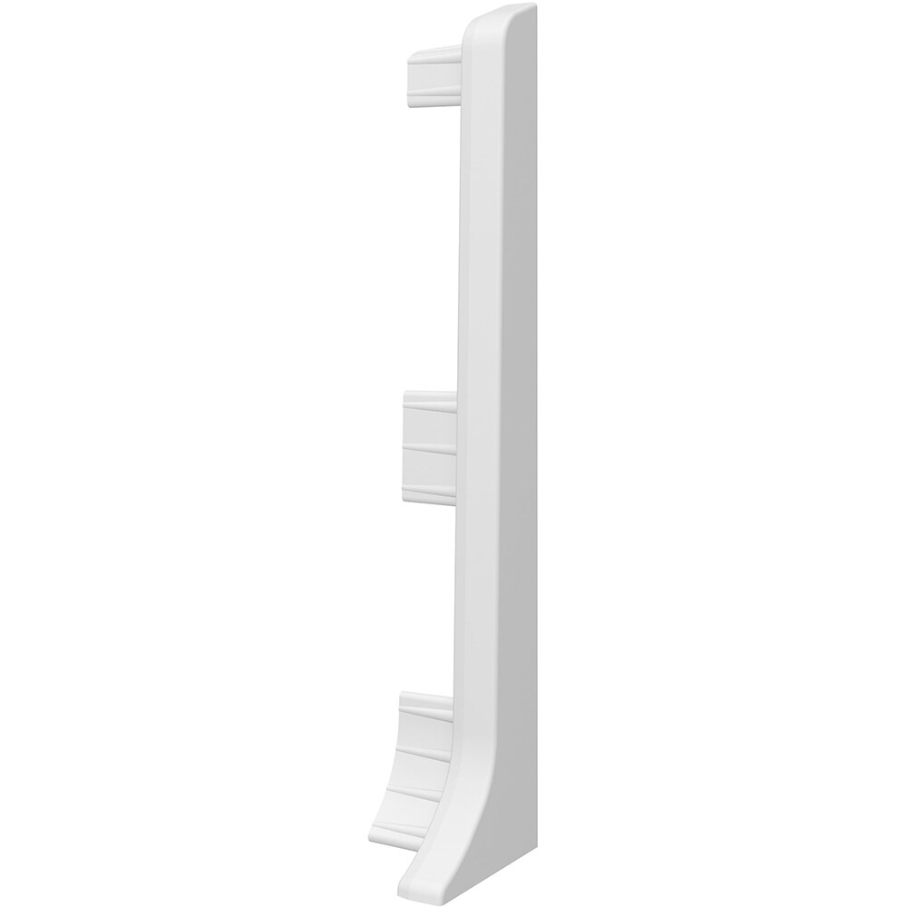 Terminatie stanga-dreapta VILO Linela 401, PVC, 8 cm, 2 bucati, alb