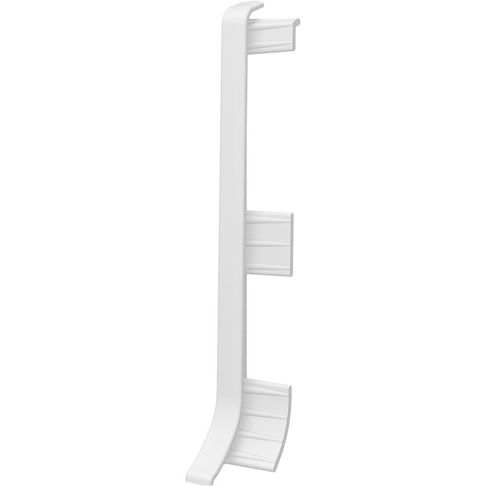Terminatie stanga-dreapta VILO Linela 401, PVC, 8 cm, 2 bucati, alb