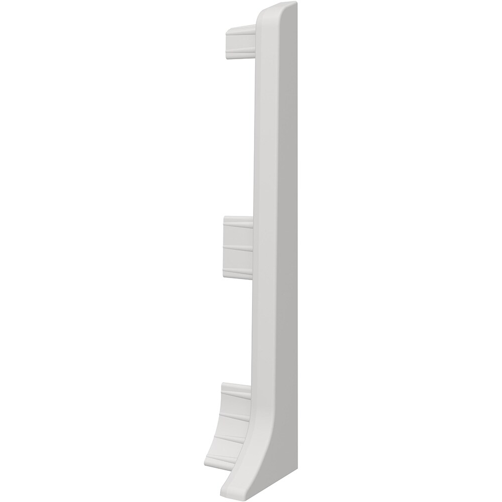 Terminatie stanga-dreapta VILO Linela 413, PVC, 8 cm, 2 bucati, gri deschis