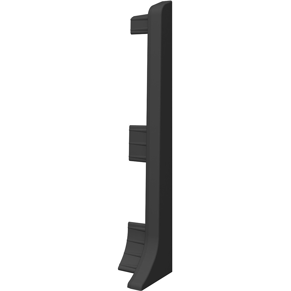 Terminatie stanga-dreapta VILO Linela 415, PVC, 8 cm, 2 bucati, antracit