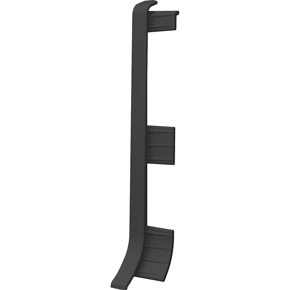 Terminatie stanga-dreapta VILO Linela 415, PVC, 8 cm, 2 bucati, antracit