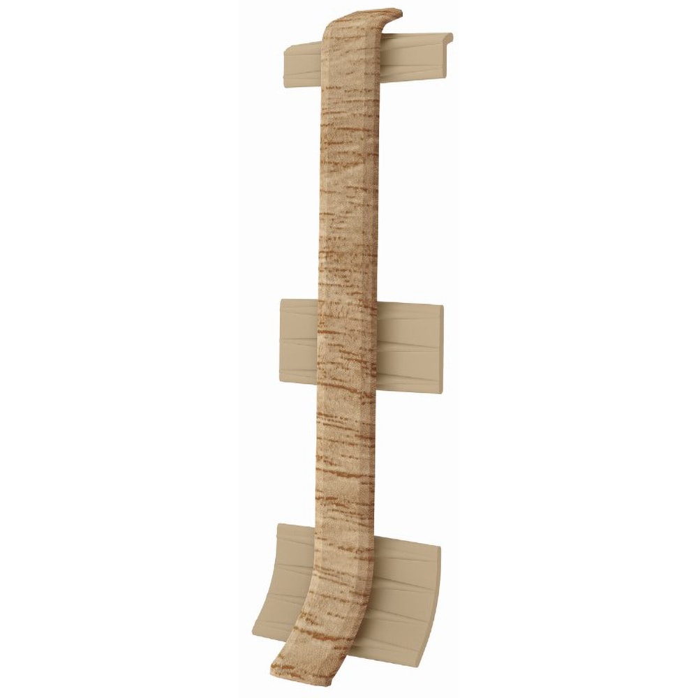 Element imbinare VILO Linela 406, PVC, 8 cm, 2 bucati, stejar Canberra
