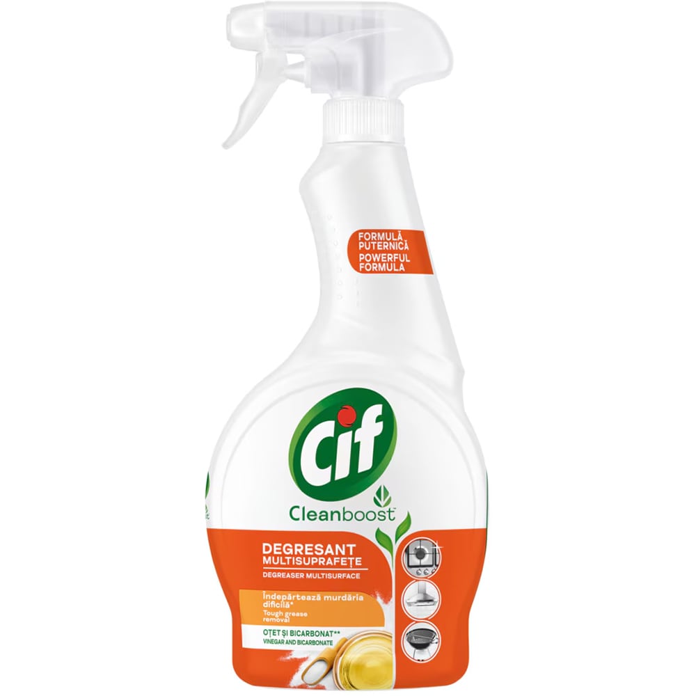 Degresant multisuprafete CIF Cleanboost, 500ml