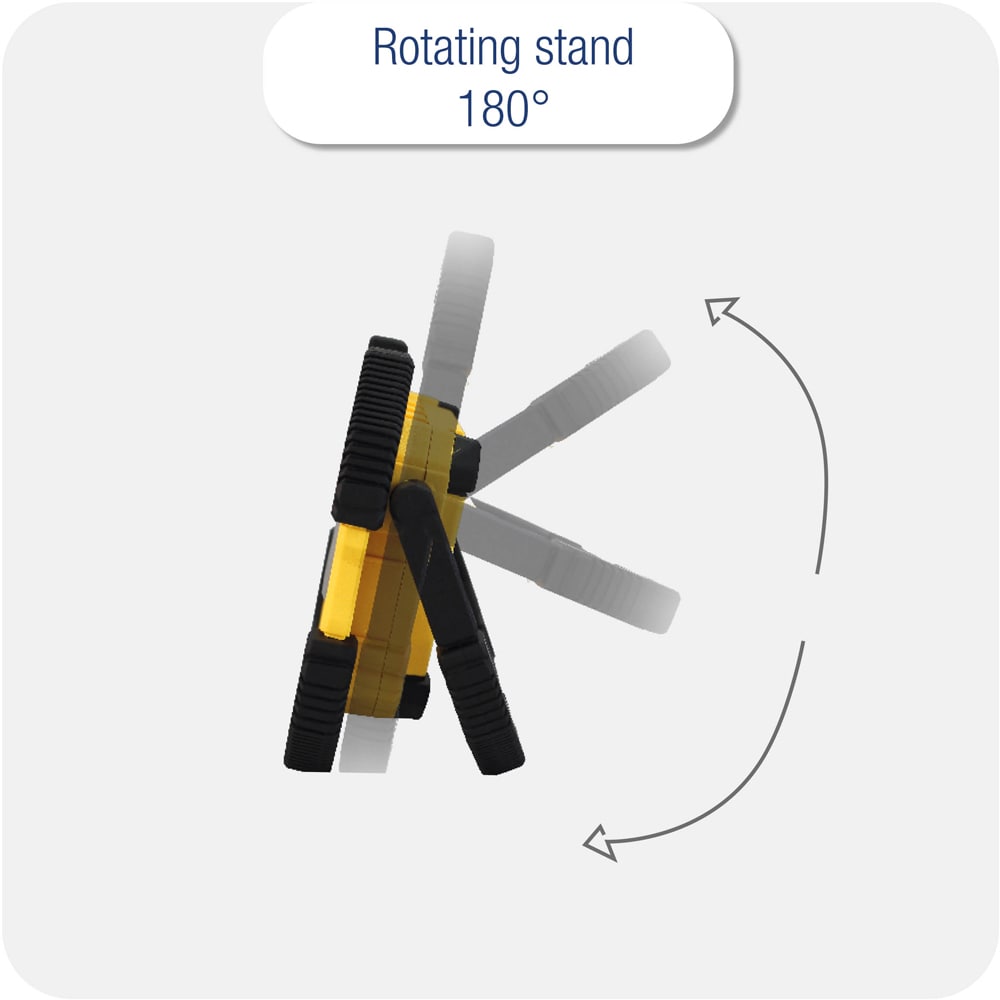 Proiector LED Commel COM-308-312, 10W, 1000 lm, 6000K, acumulator