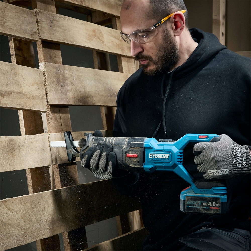 Fierastrau sabie Erbauer ERI1089RSP, 18V, 3200rpm, fara acumulator inclus