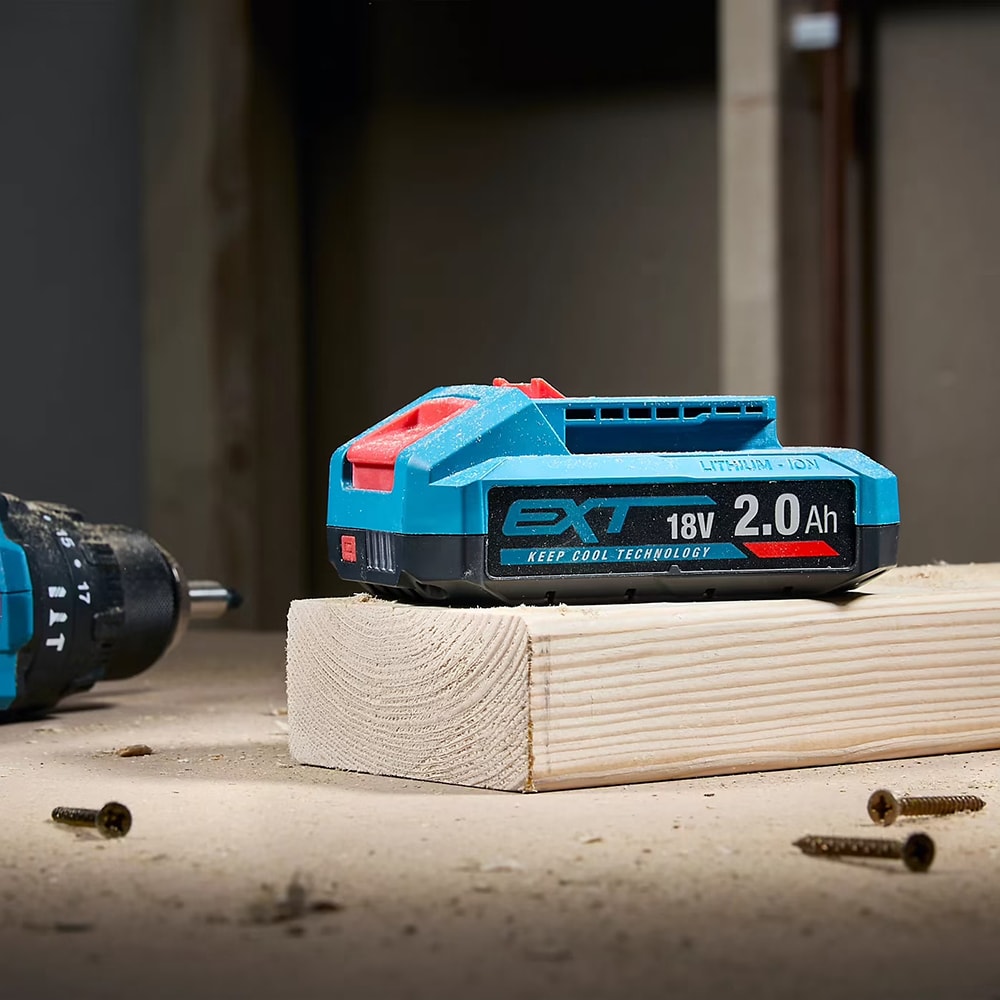 Acumulator pentru scule electrice Erbauer ERI1098BAT, 18V, 2Ah, Li-Ion