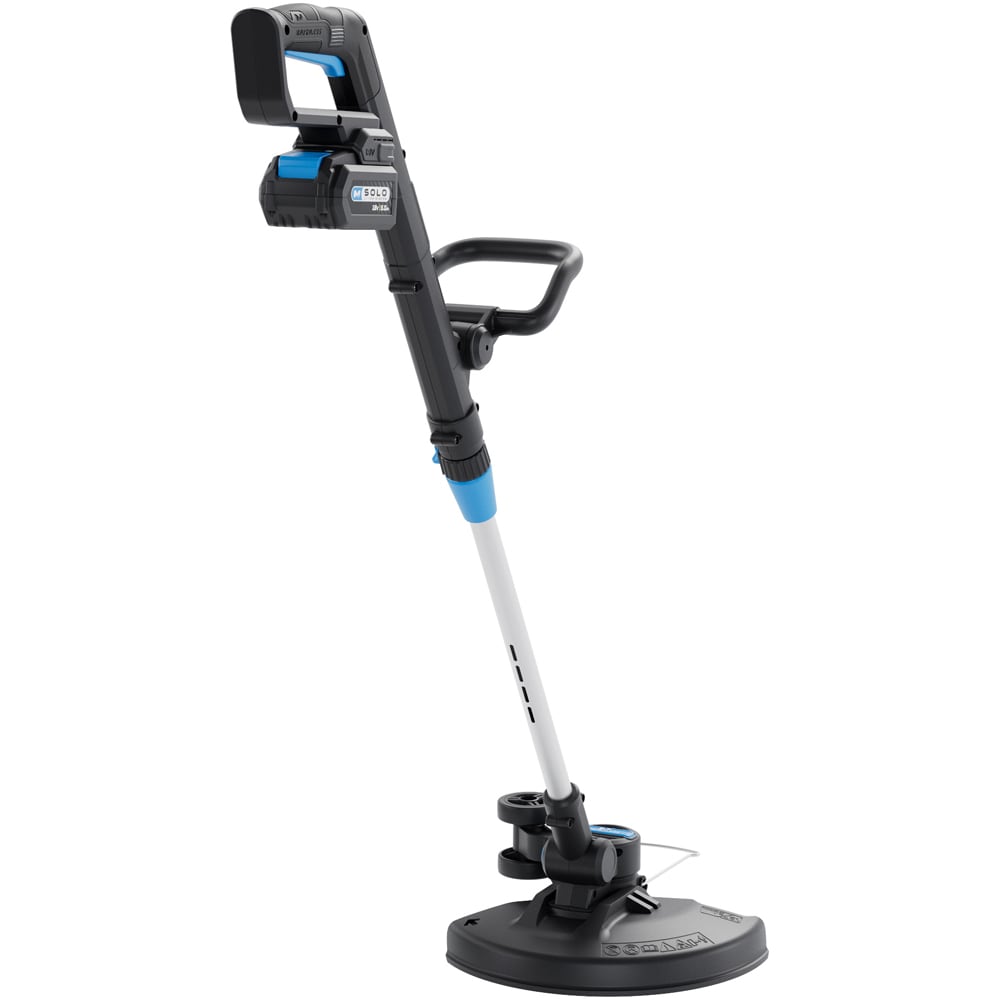 Trimmer pentru gazon MAC ALLIESTER, 18V, 5.0AH, 30 cm, negru-albastru