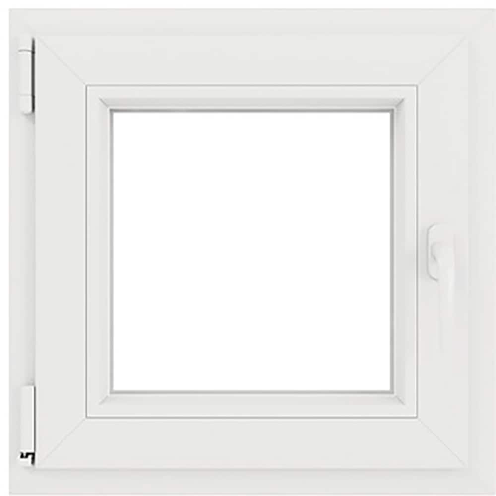 Fereastra termopan FORTIA, PVC, 4 camere, 56 x 56 cm, deschidere stanga, alb