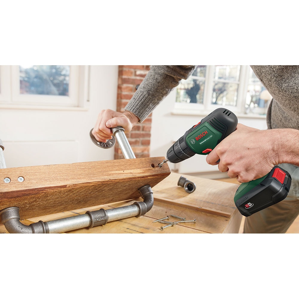 Masina de gaurit si insurubat cu percutie Bosch Universal Impact, 18V, 1.5 Ah, 1450RPM, 34Nm
