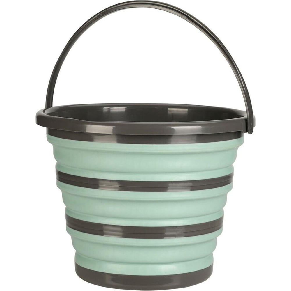Galeata pliabila, 10l, negru-verde