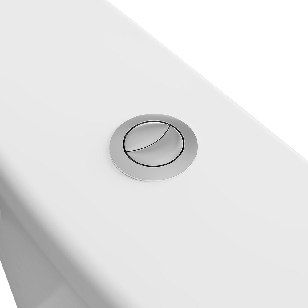 Set vas WC si rezervor WC Nanki, ceramica, evacuare orizontala/verticala, capac SoftClose, alb