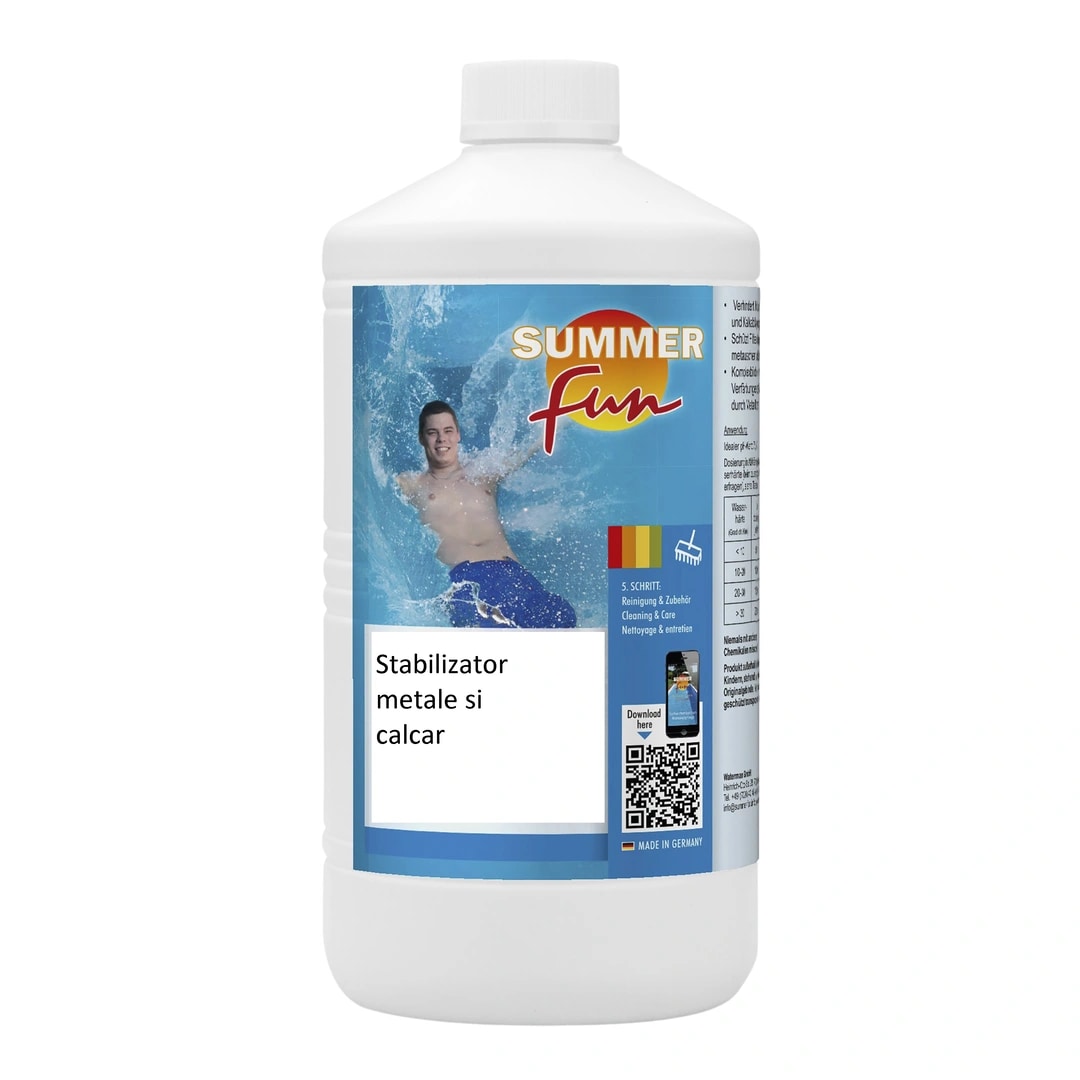 Stabilizator metale si calcar SUMMER FUN, 1L